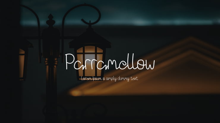 Parramellow Font