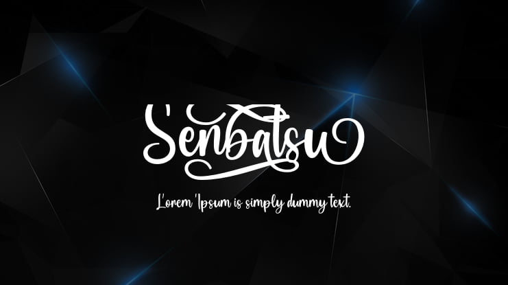 Senbatsu Font