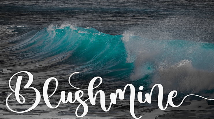 Blushmine Font