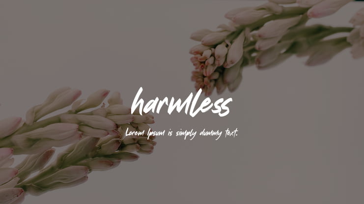 harmless Font