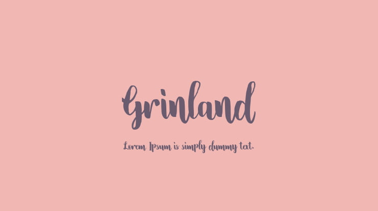 Grinland Font