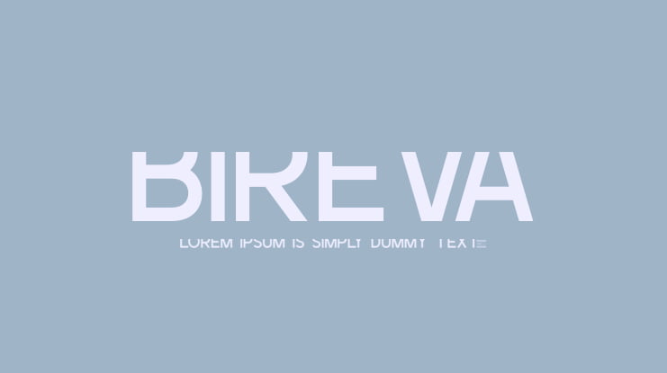 BIREVA Font