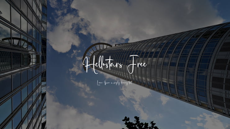 Hellostars Free Font