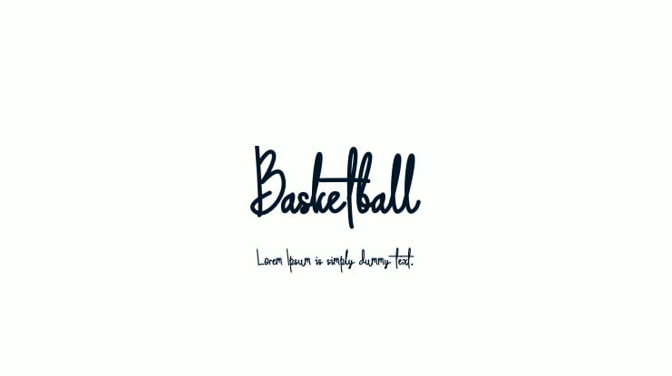 font basketball number 3