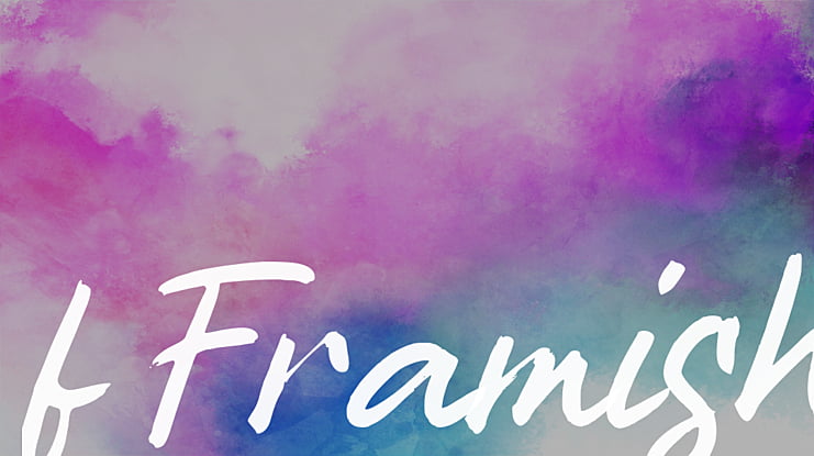 f Framish Font