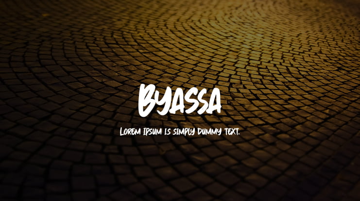 Byassa Font