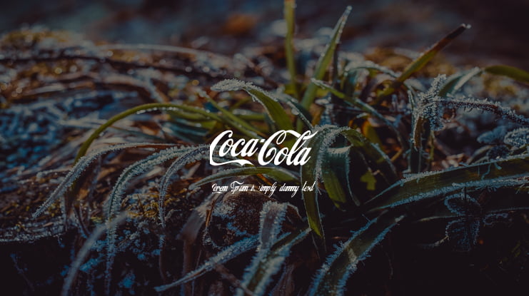 Coca-Cola Font