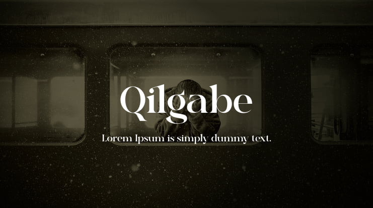 Qilgabe Font