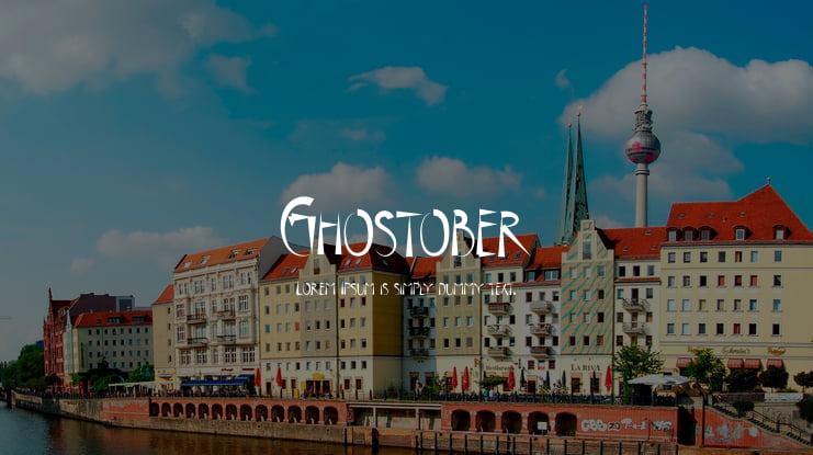 Ghostober Font