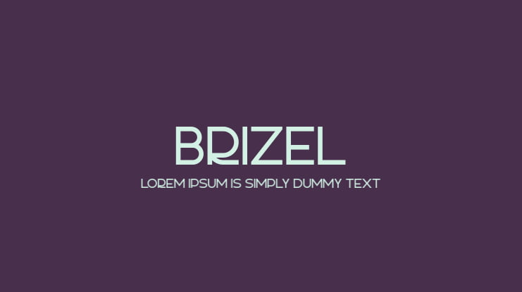 Brizel Font