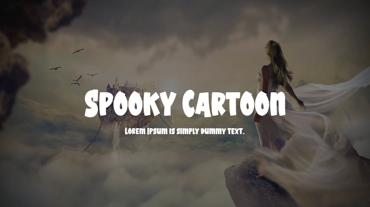 Spooky Cartoon Font Family