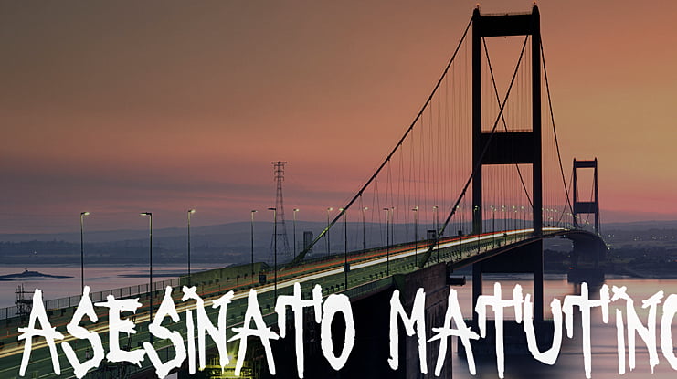 Asesinato Matutino Font