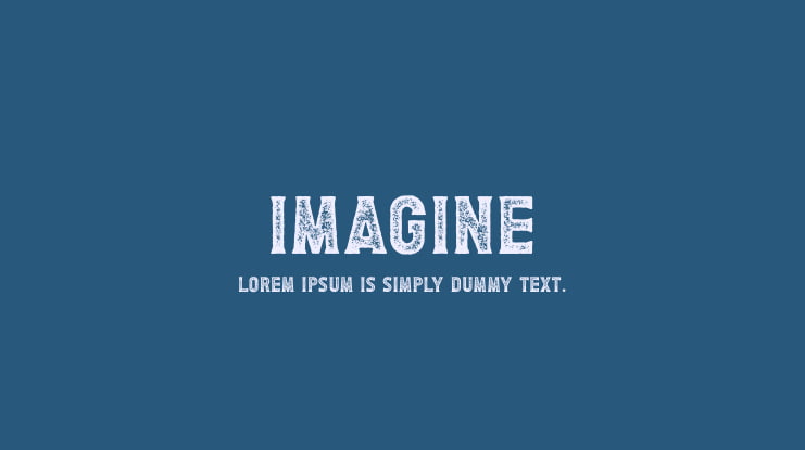 Imagine Font