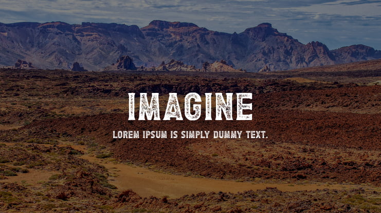 Imagine Font