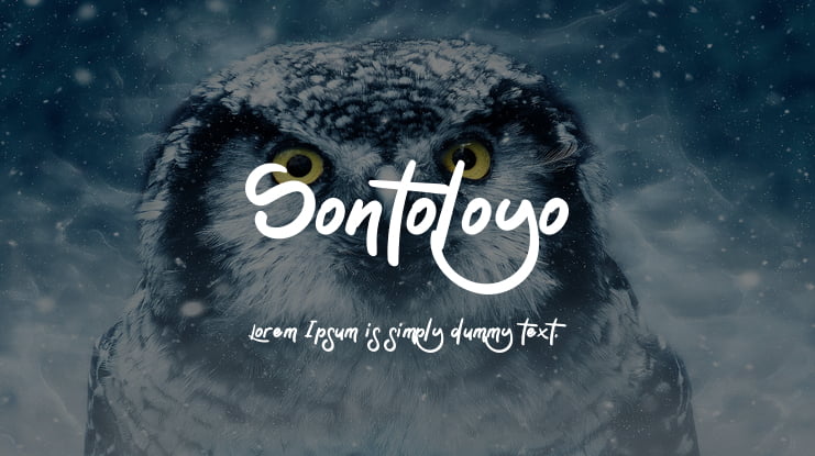 Sontoloyo Font