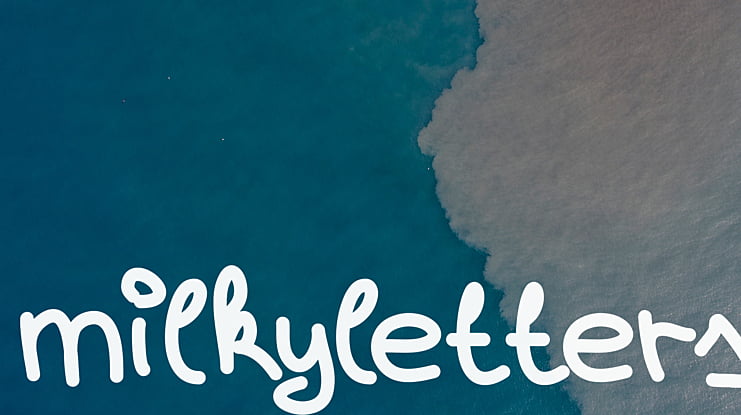 milkyletters Font