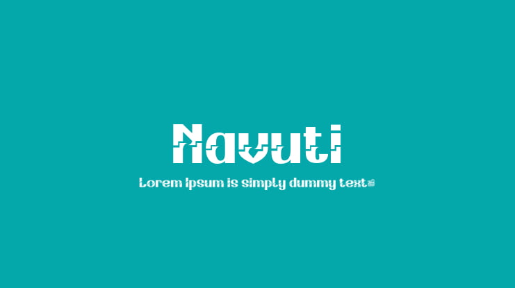 Navuti Font