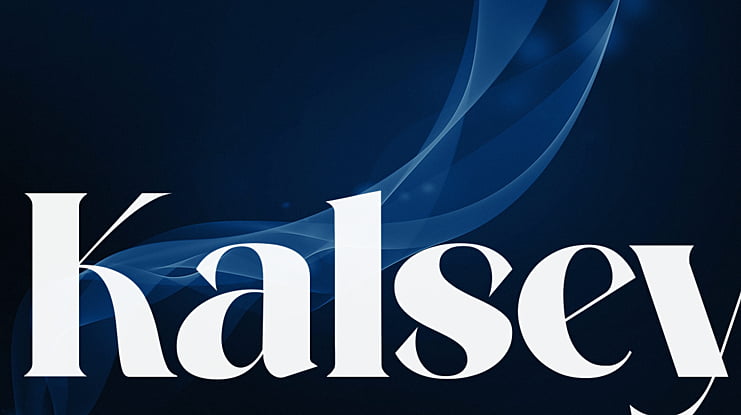 Kalsey Font