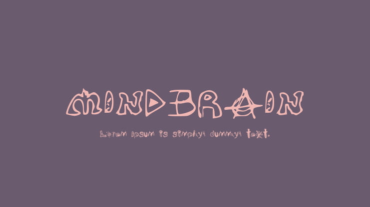 MINDBRAIN Font