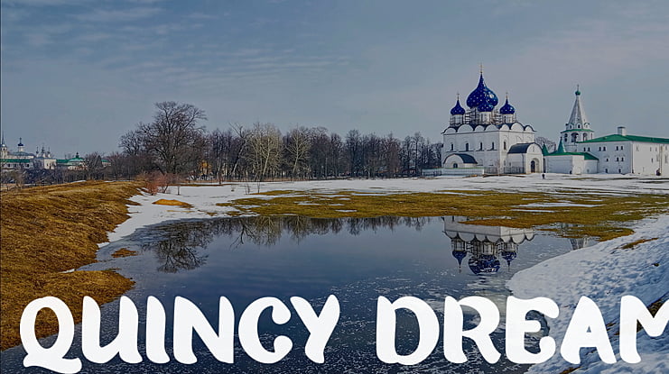 QUINCY DREAM Font