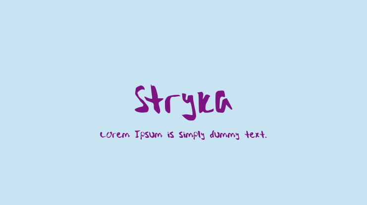 Stryka Font