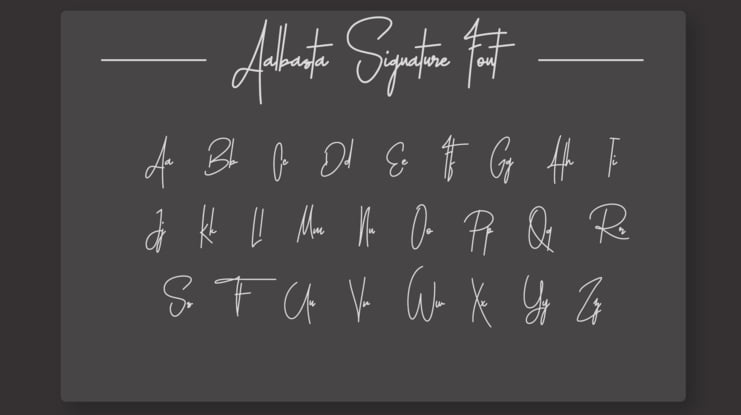 Aalbasta Font