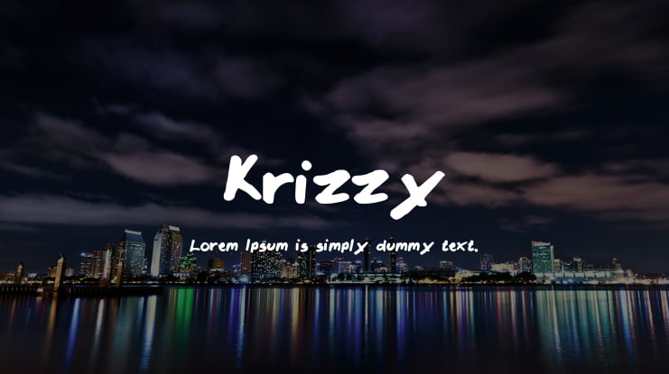 Krizzy Font