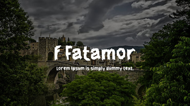 f Fatamor Font