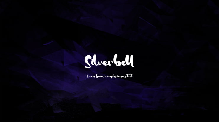 Silverbell Font