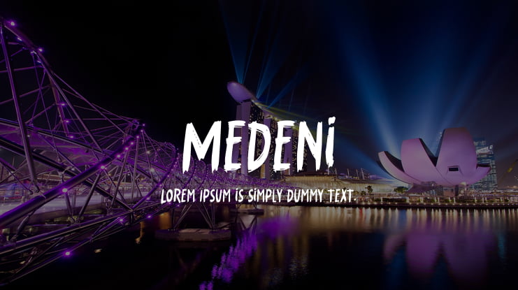 Medeni Font