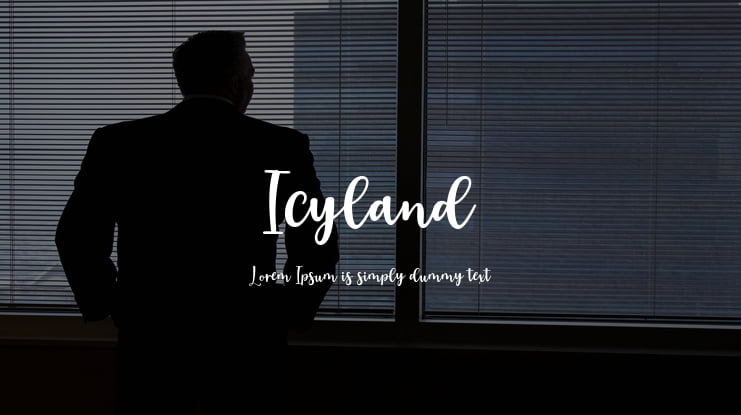 Icyland Font