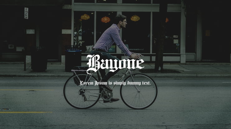 Bayone Font