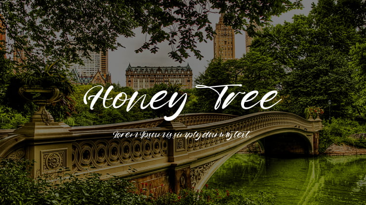 Honey Tree Font