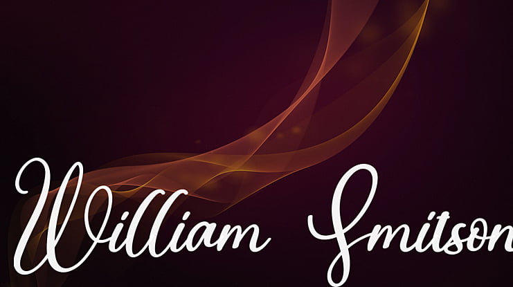 William Smitson Font