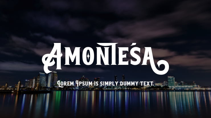 Amontesa Font