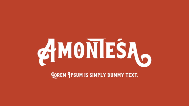 Amontesa Font