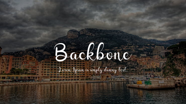 Backbone Font