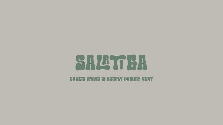 Salatiga Font