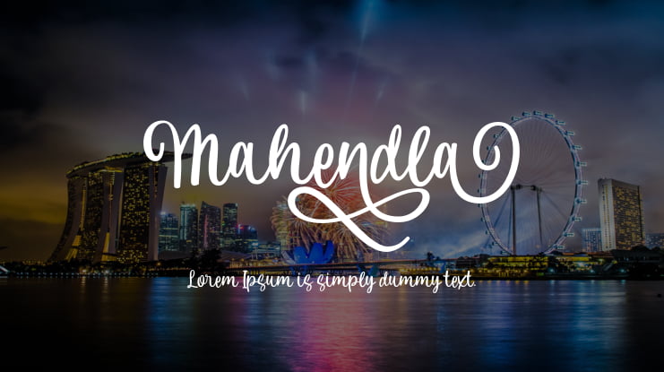 Mahendla Font