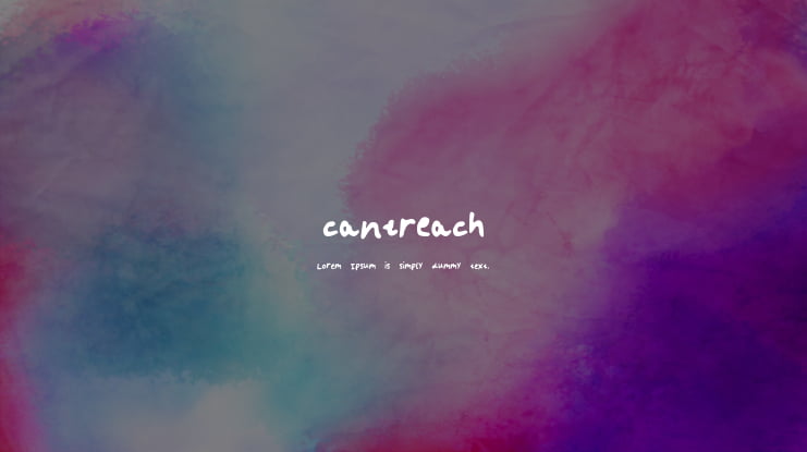 cantreach Font