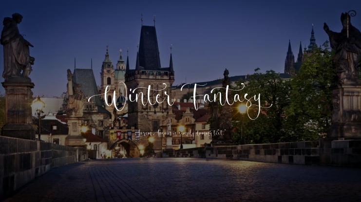 Winter Fantasy Font