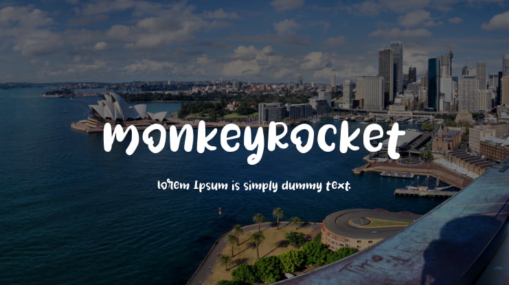 MonkeyRocket Font