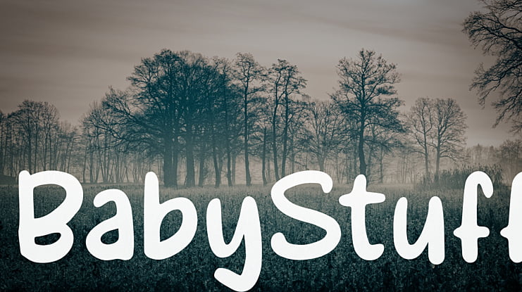 BabyStuff Font