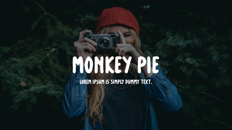 Monkey Pie Font