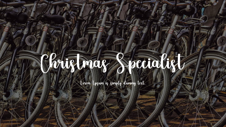 Christmas Specialist Font