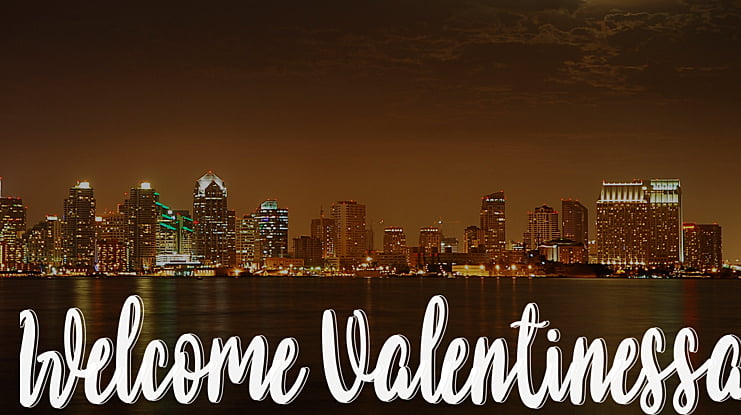 Welcome Valentinessa Font