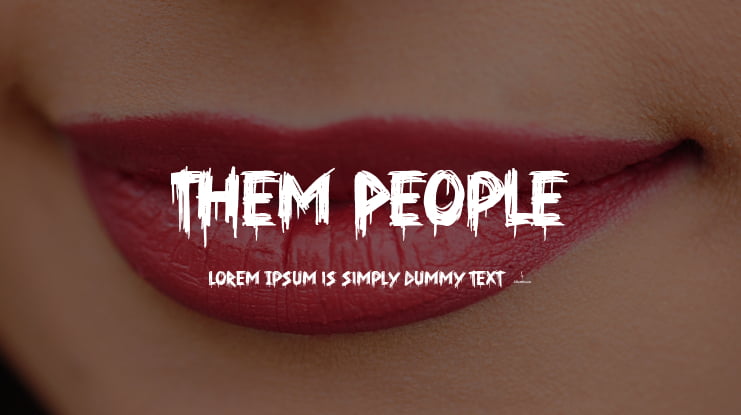 Them People Font