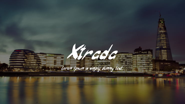 Xtrada Font