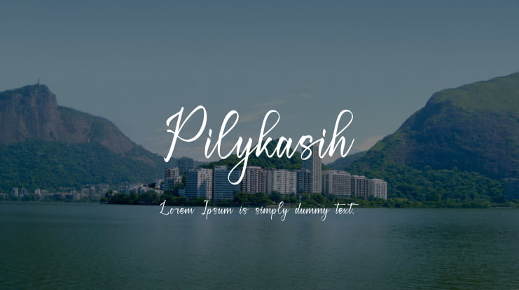 Pilykasih Font