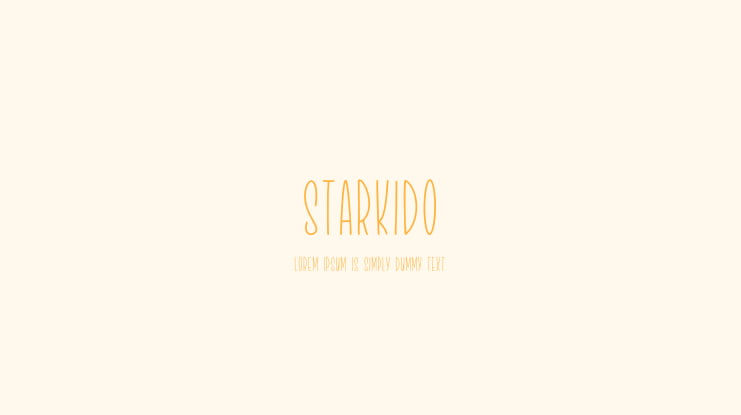 starkido Font